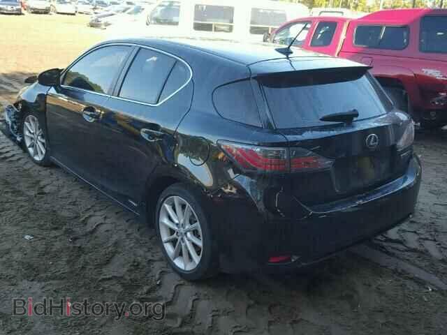 2012 LEXUS CT 200 - VIN: JTHKD5BH4C2080536 - Фото 3
