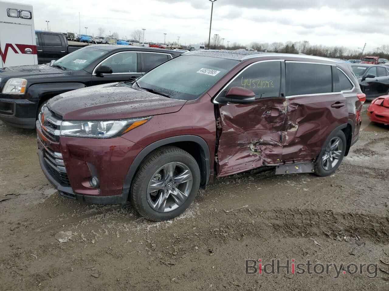 Photo 5TDDZRFH4KS968627 - TOYOTA HIGHLANDER 2019