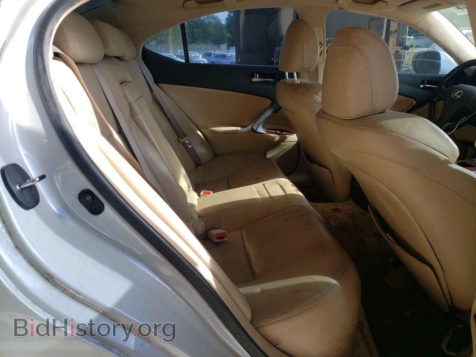 2007 LEXUS IS - VIN: JTHBK262075036127 - Фото 6