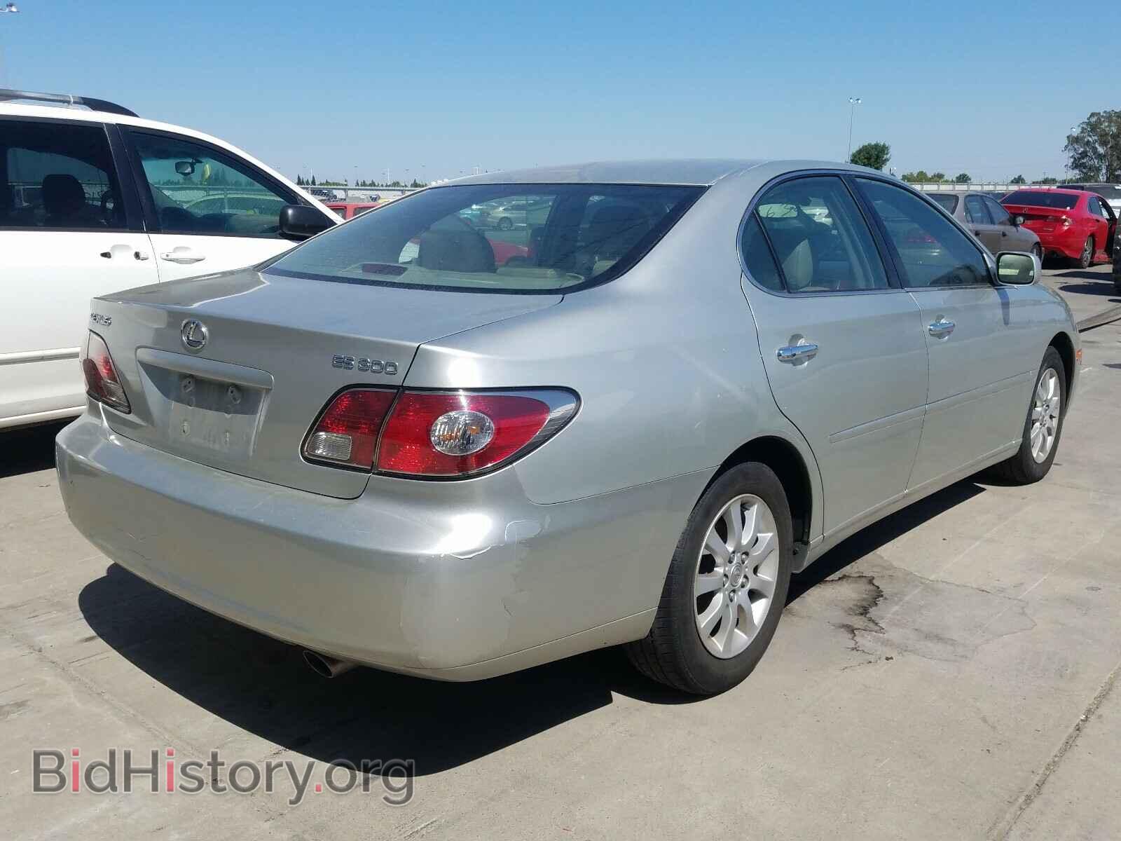 2003 LEXUS ES300 - VIN: JTHBF30G335039077 - Фото 4