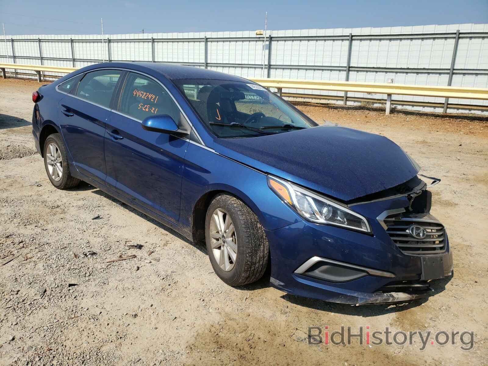 Фотография 5NPE24AF1GH275612 - HYUNDAI SONATA 2016