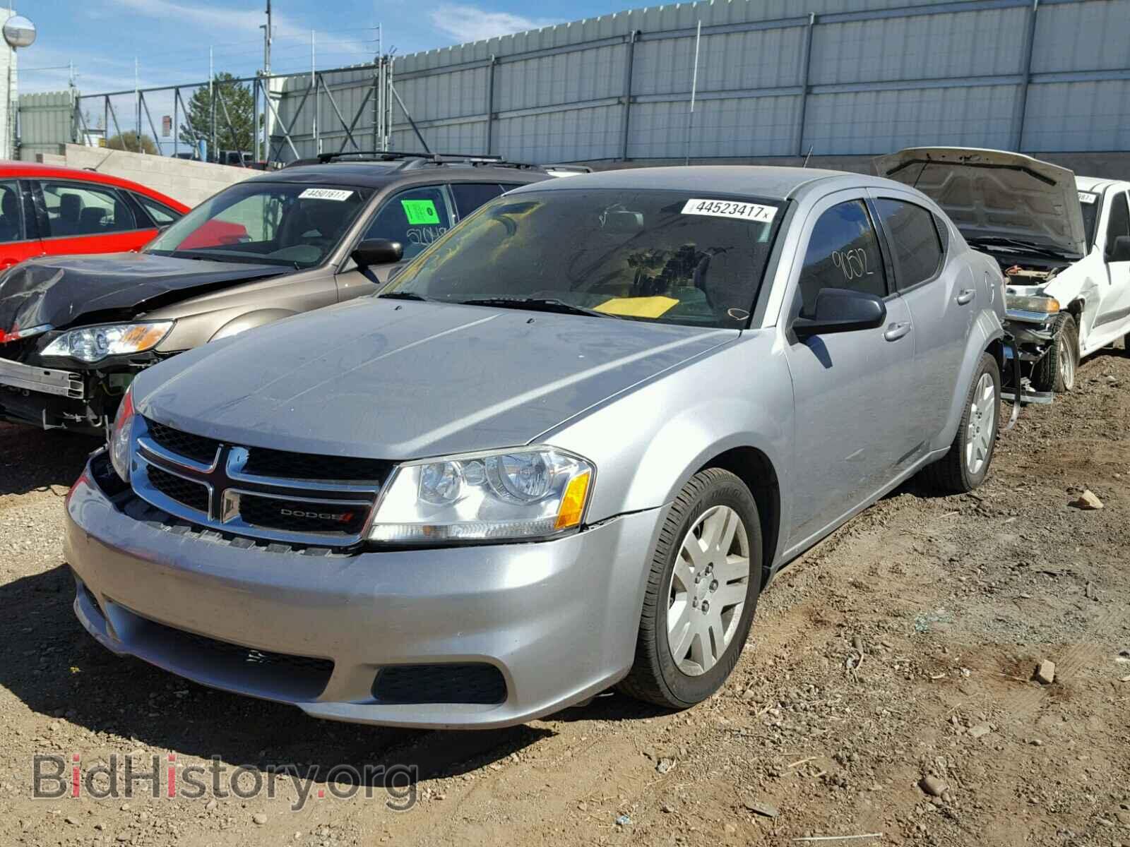 2014 DODGE AVENGER - VIN: 1C3CDZAB4EN160564 - Фото 2