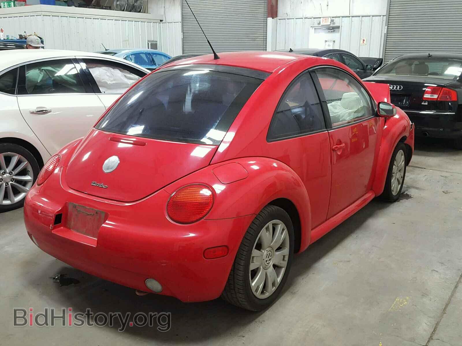 2003 VOLKSWAGEN BEETLE - VIN: 3VWCD21C43M431638 - Фото 4