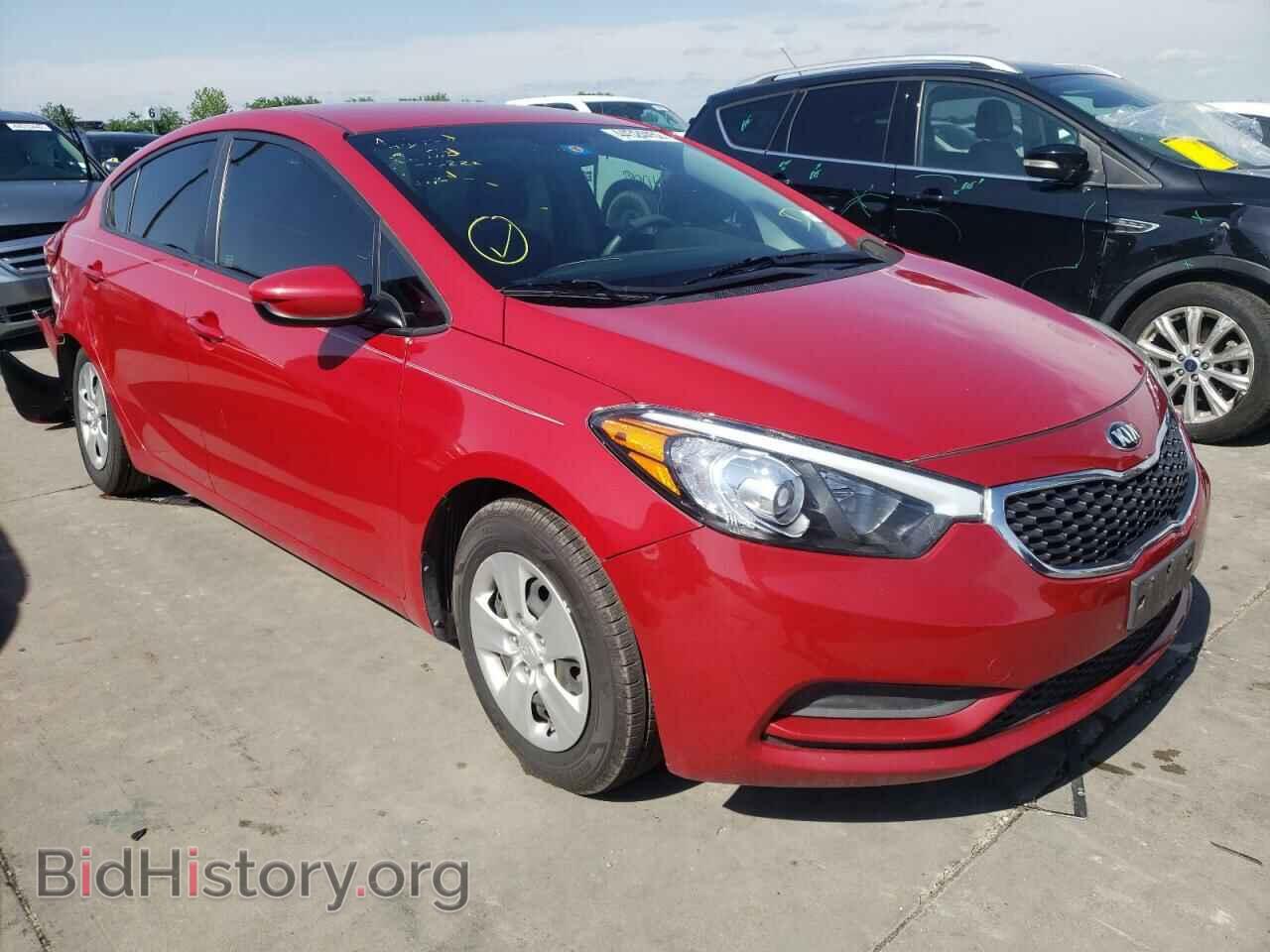 Фотография KNAFK4A60G5576633 - KIA FORTE 2016