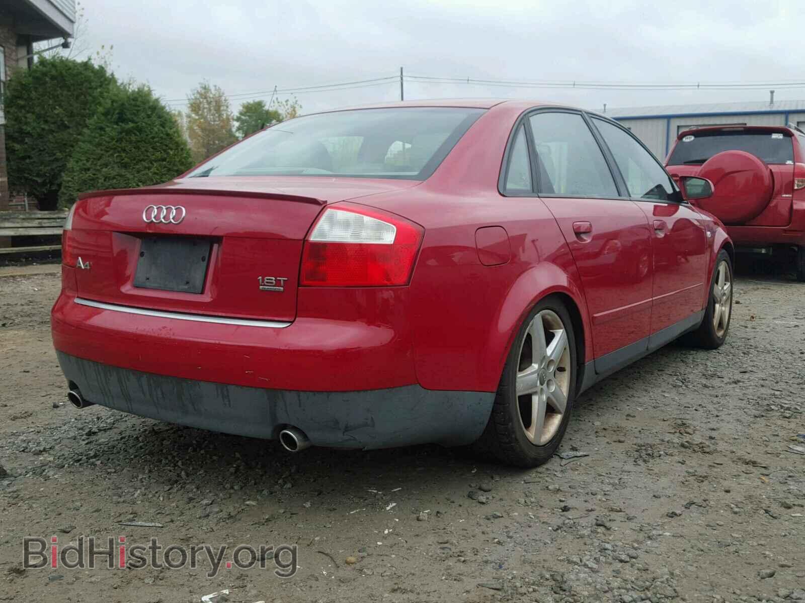 2002 AUDI A4 - VIN: WAULC68E92A235871 - Photo 4
