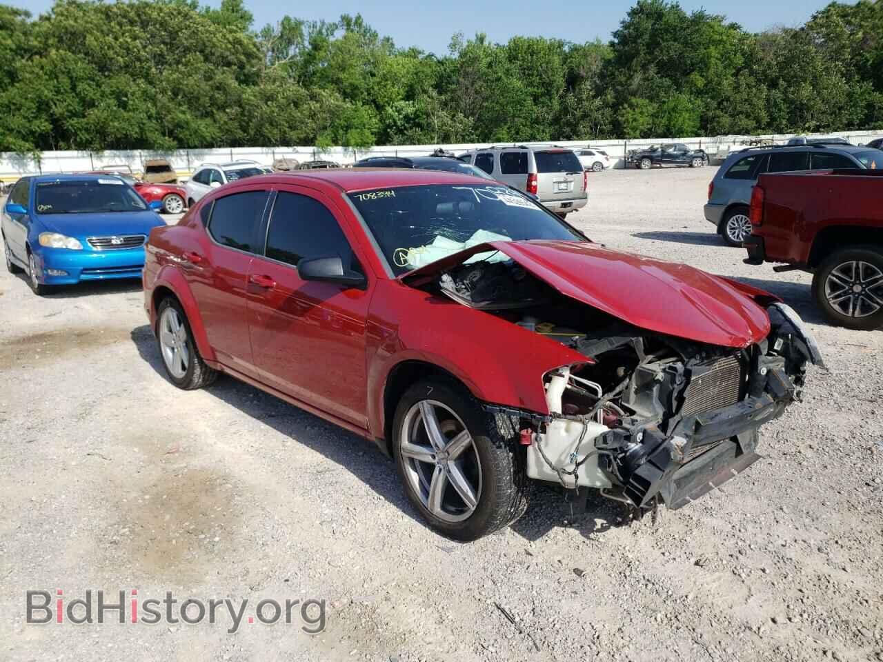 Photo 1C3CDZAB9DN708394 - DODGE AVENGER 2013