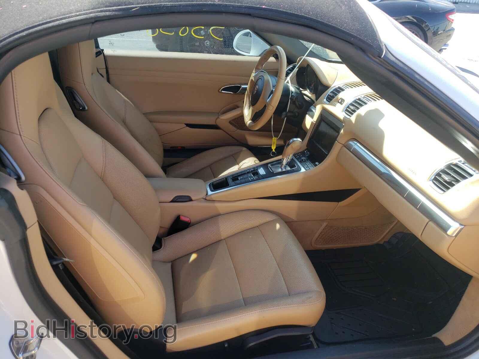 2014 PORSCHE BOXSTER - VIN: WP0CA2A82EK120730 - Фото 5