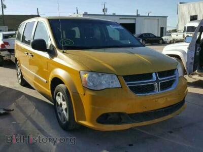 2011 Dodge CARAVAN Grand Cara, желтый — VIN 2D4JN1AG8BR608108, Copart