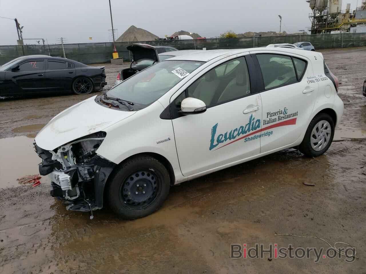 Photo JTDKDTB32G1134101 - TOYOTA PRIUS 2016