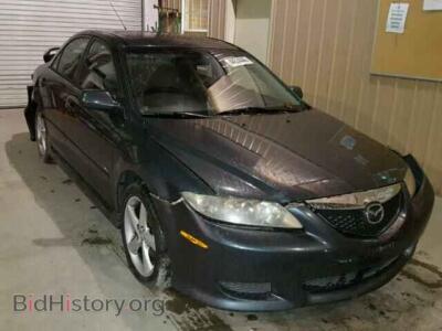 2005 Mazda 6 MAZDA6S, темно-серый — VIN 1YVHP80D155M10326, Copart