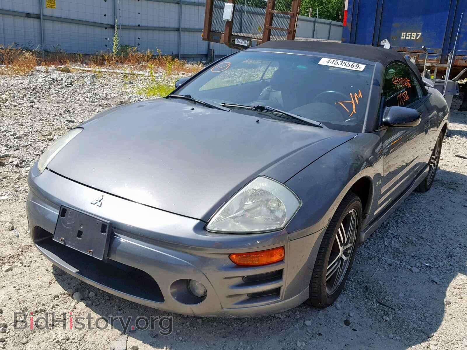 2003 MITSUBISHI ECLIPSE - VIN: 4A3AE75H73E204960 - Photo 2
