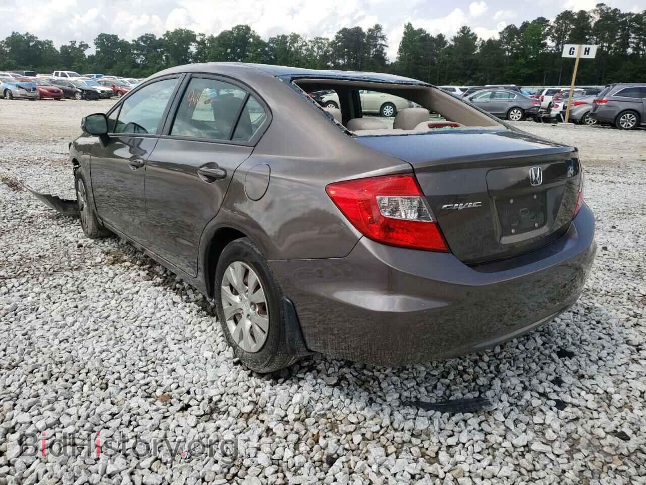 2012 HONDA CIVIC - VIN: 19XFB2F57CE003072 - Photo 3
