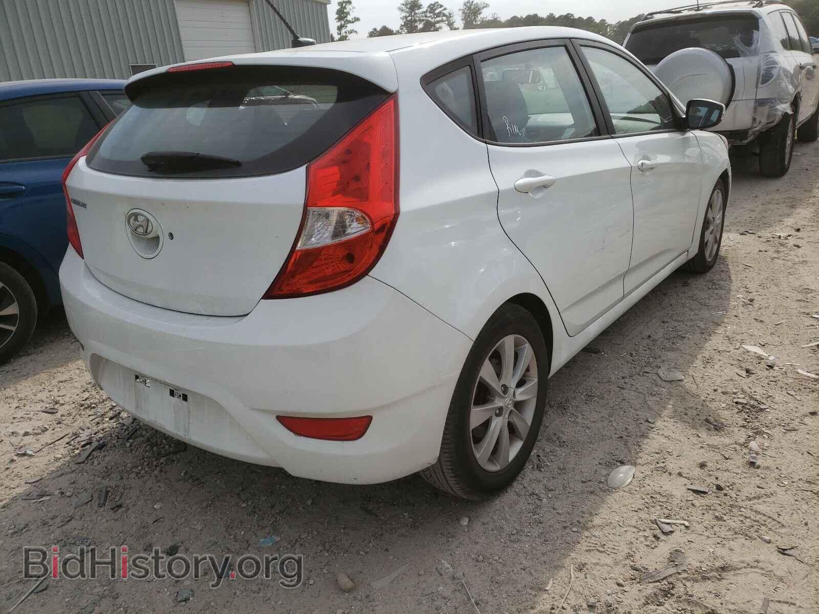 2013 HYUNDAI ACCENT - VIN: KMHCU5AEXDU099932 - Фото 4