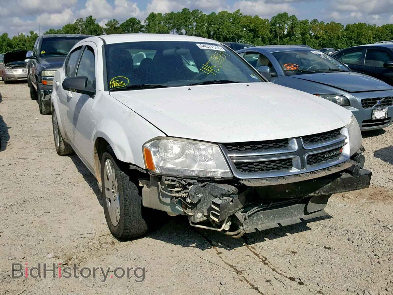 Photo 1C3CDZAB7DN596338 - DODGE AVENGER 2013
