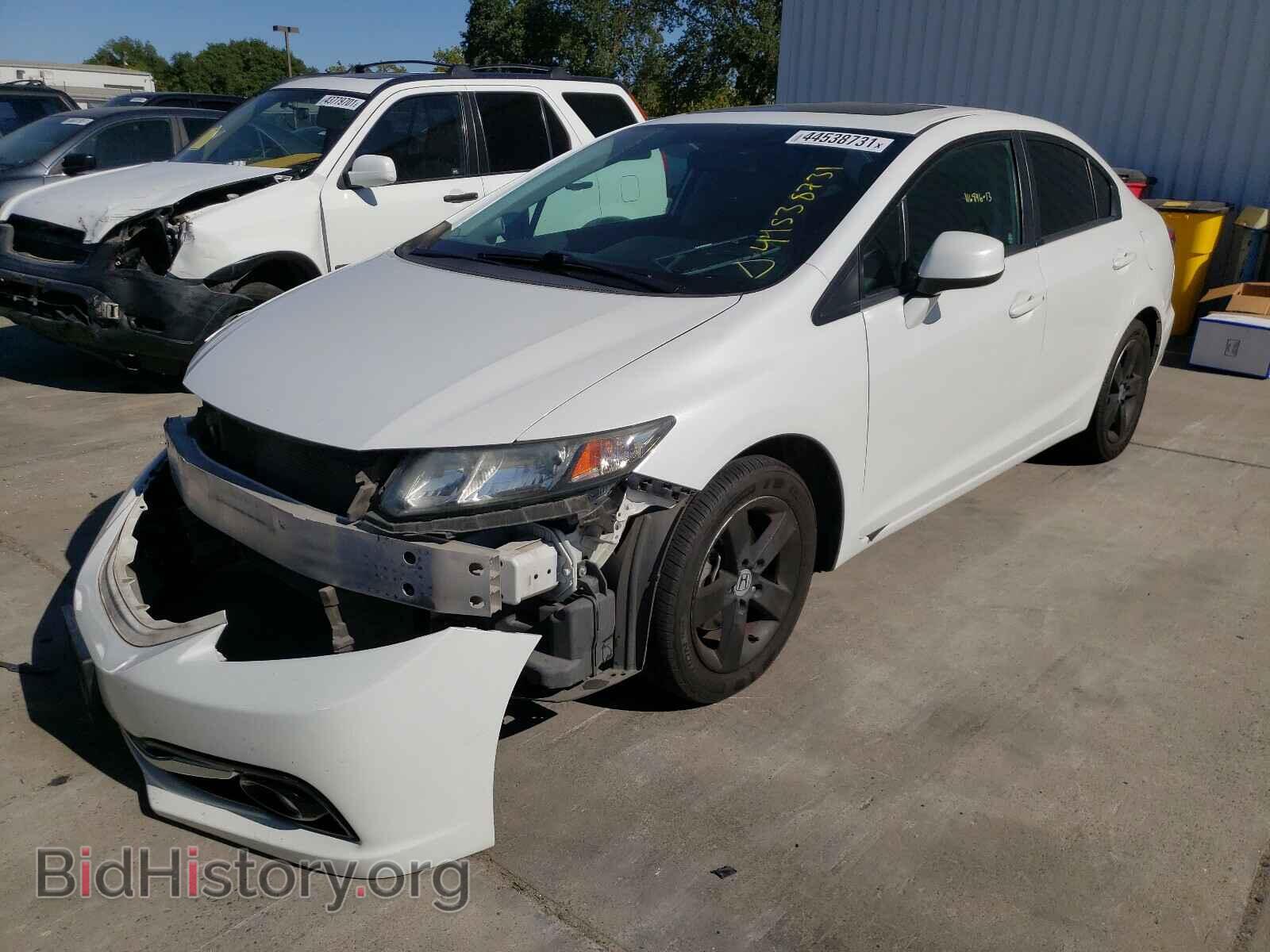 2013 HONDA CIVIC - VIN: 19XFB2F99DE254387 - Фото 2