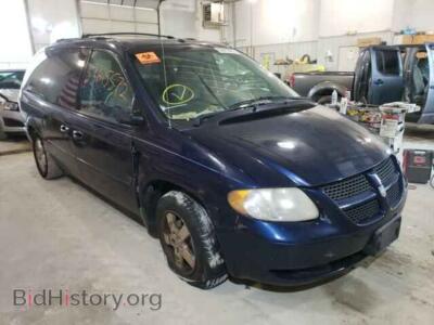 2006 Dodge CARAVAN SXT, синий — VIN 2D4GP44L56R875145, Copart