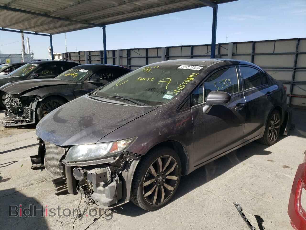 2014 HONDA CIVIC - VIN: 19XFB2F98EE228607 - Фото 2