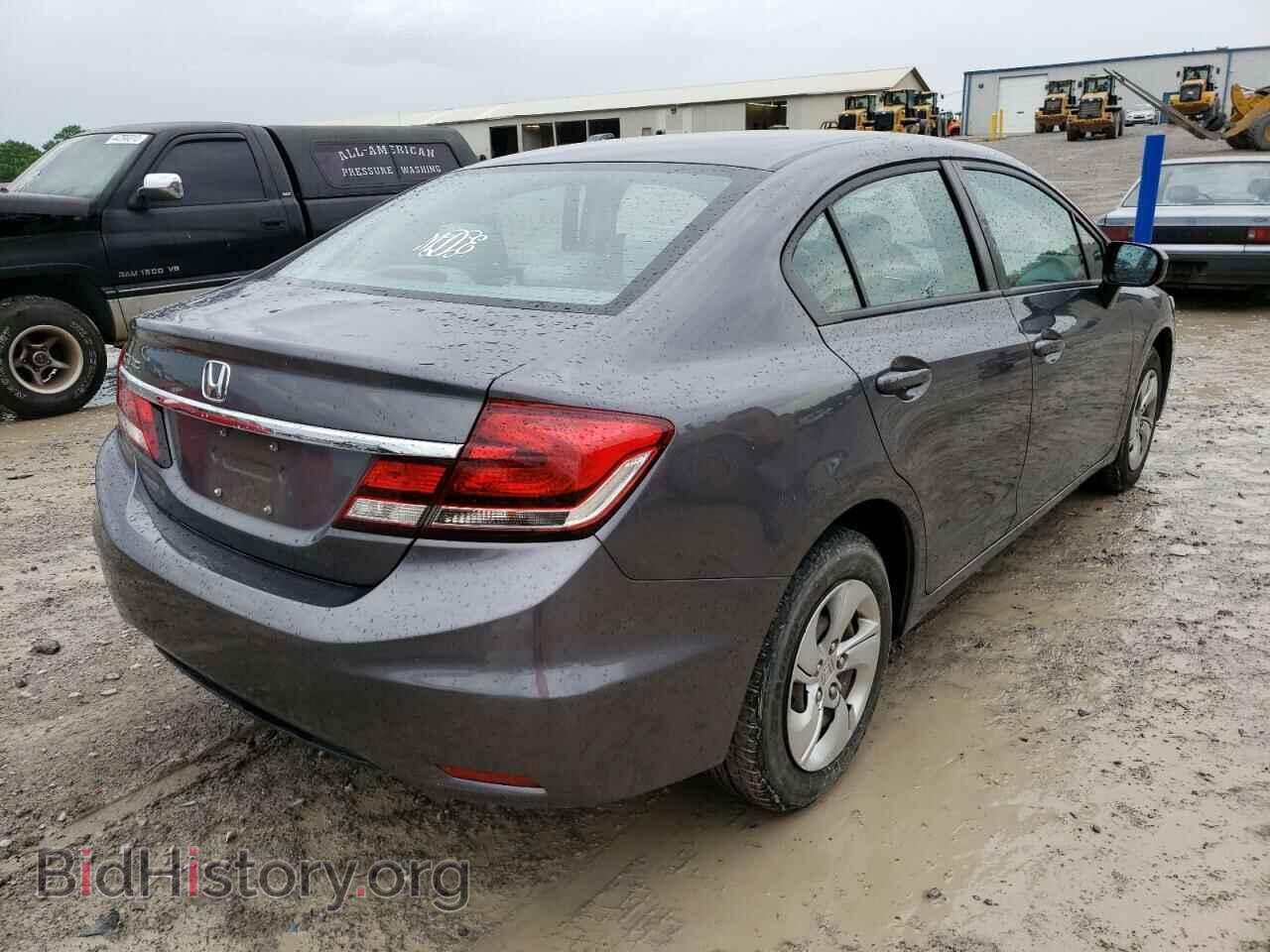 2014 HONDA CIVIC - VIN: 19XFB2F57EE083766 - Фото 4