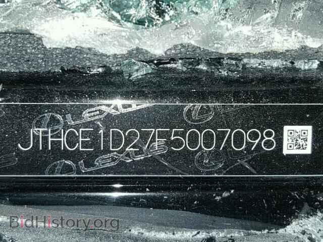 2015 LEXUS IS350 - VIN: JTHCE1D27F5007098 - Фото 10
