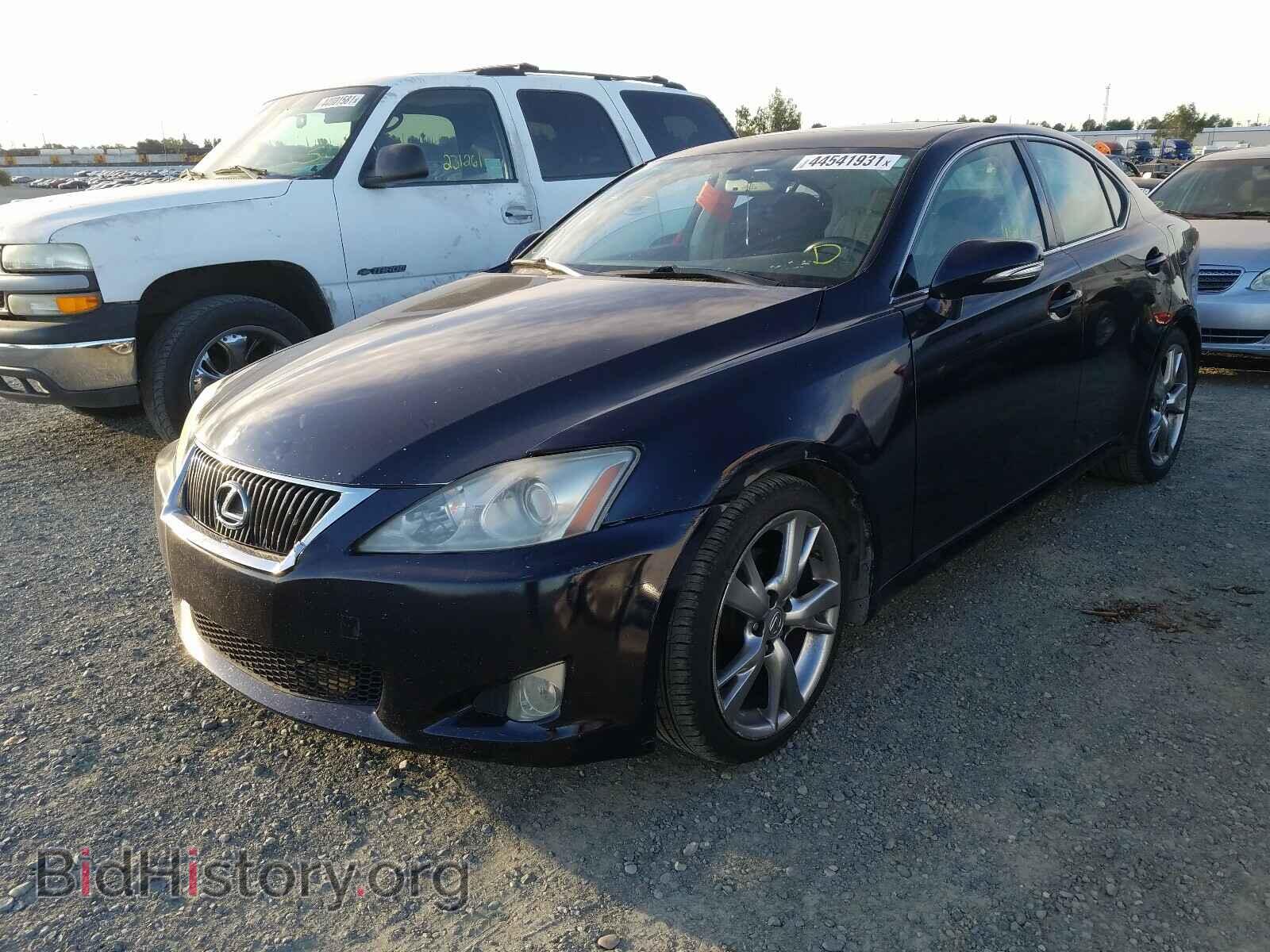 2009 LEXUS IS - VIN: JTHBK262495095121 - Фото 2