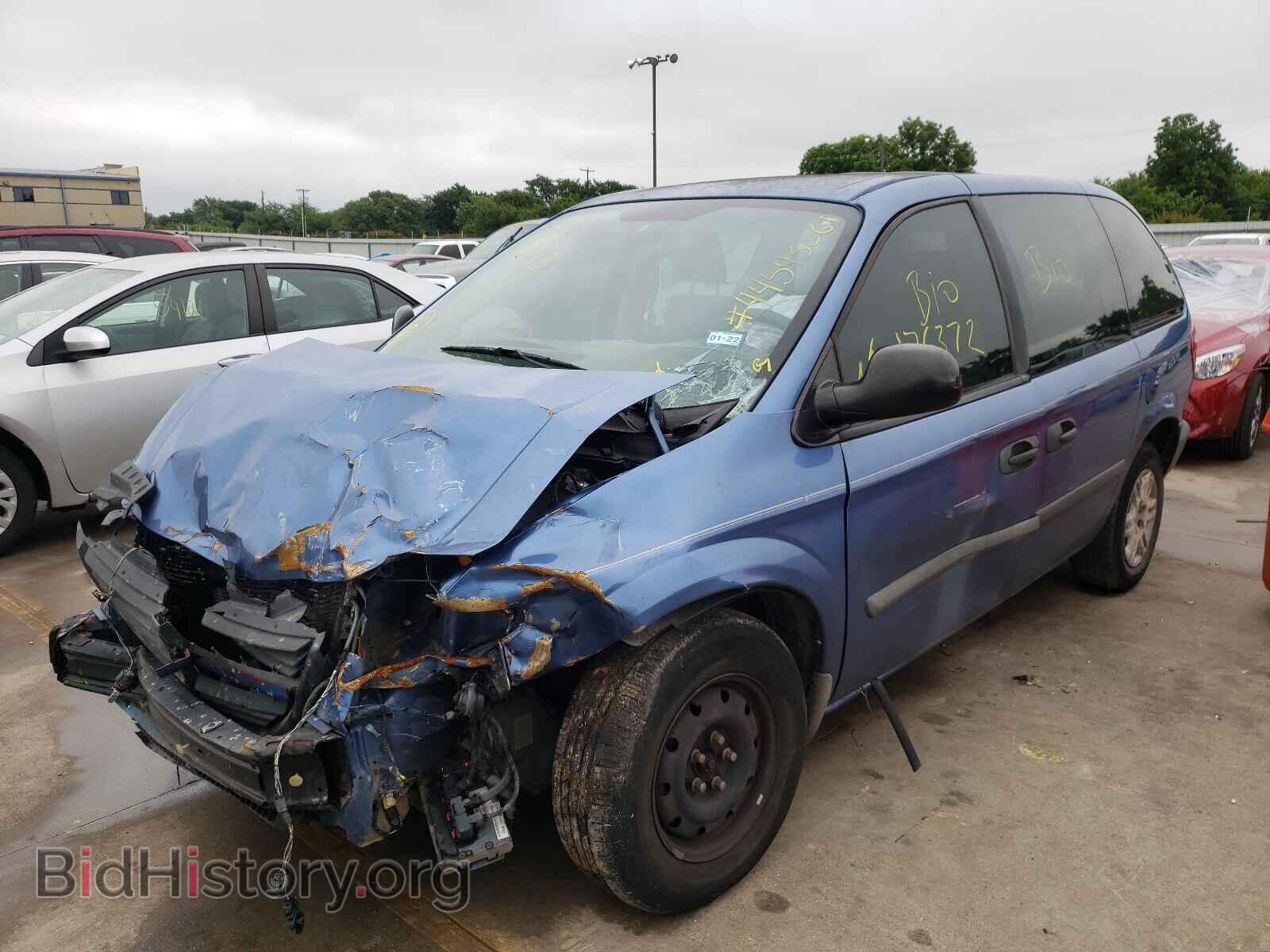 2007 DODGE CARAVAN - VIN: 1D4GP25E37B241238 - Фото 2