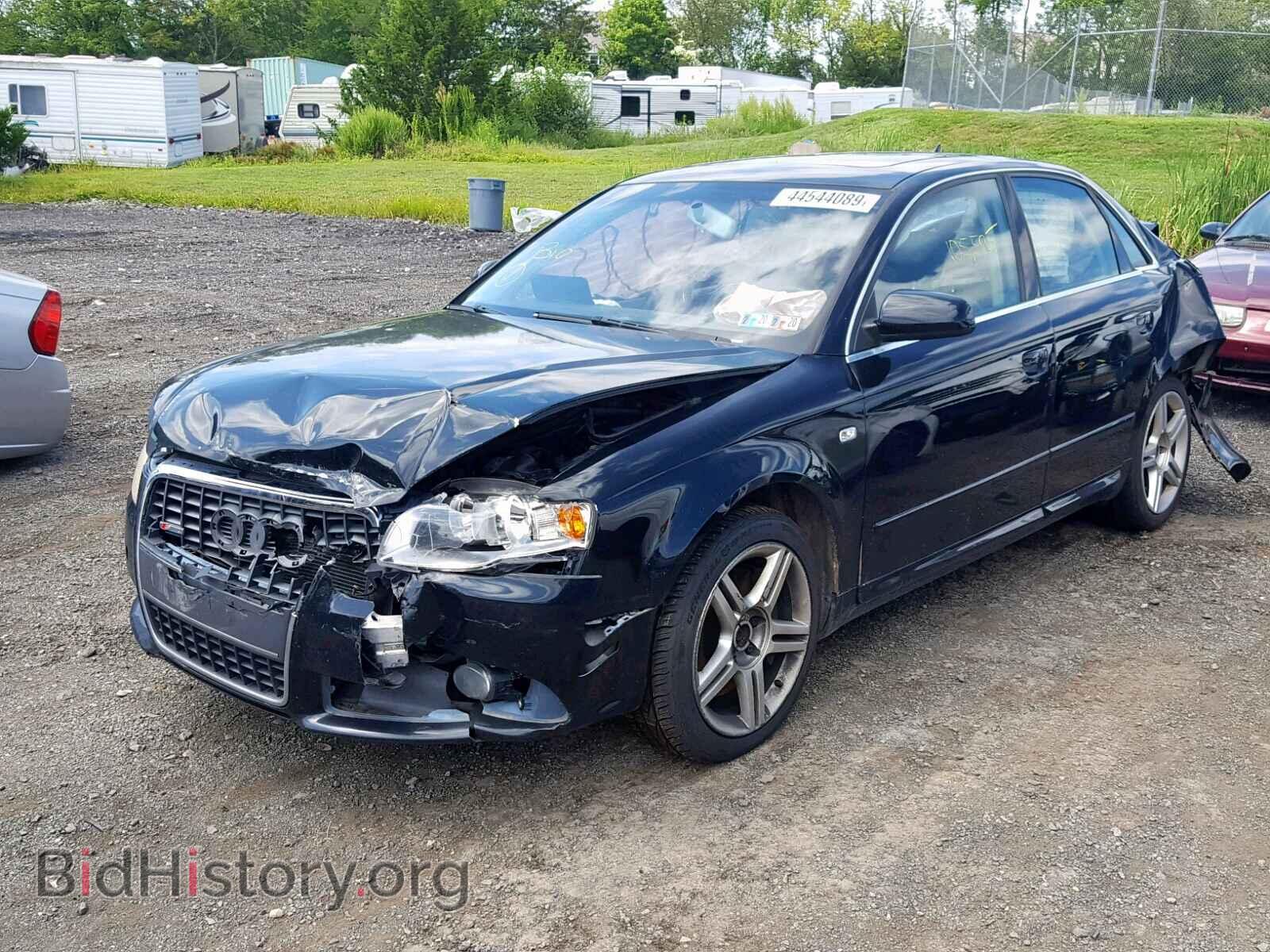2008 AUDI A4 - VIN: WAUDF78E98A074271 - Фото 2