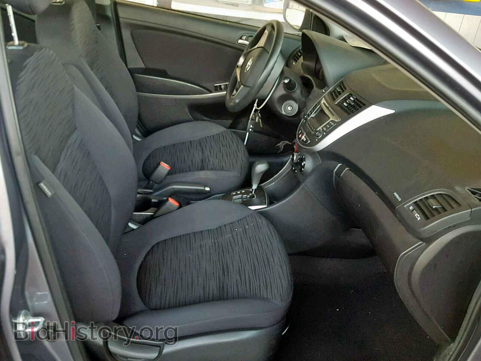 2016 HYUNDAI ACCENT - VIN: KMHCT5AEXGU275921 - Фото 5