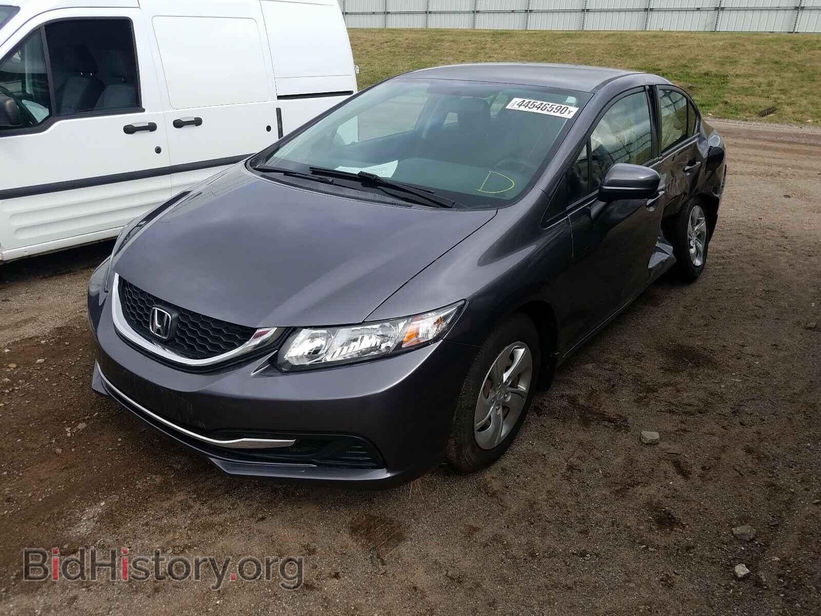 2014 HONDA CIVIC - VIN: 19XFB2F58EE248045 - Фото 2