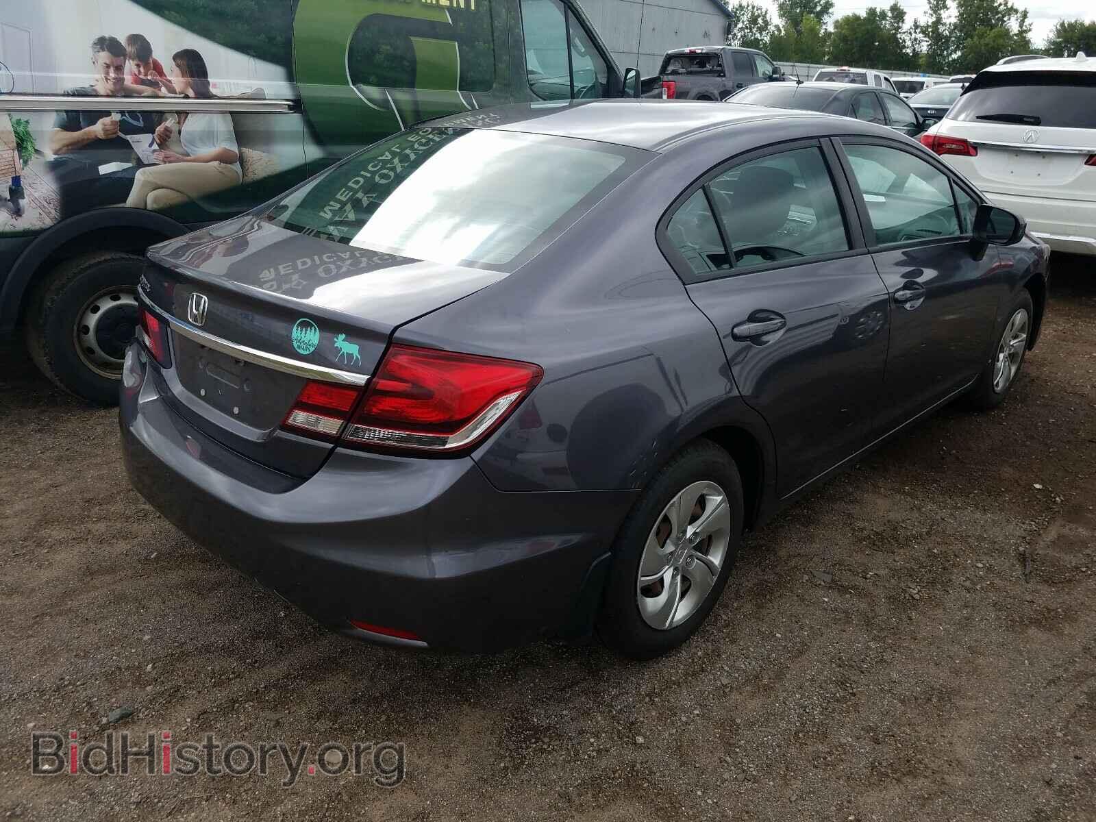 2014 HONDA CIVIC - VIN: 19XFB2F58EE248045 - Фото 4