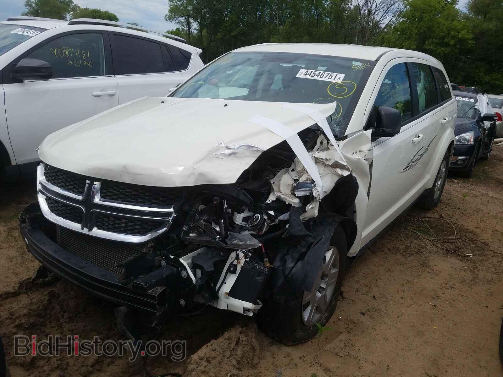 2012 DODGE JOURNEY - VIN: 3C4PDCAB6CT198708 - Photo 2