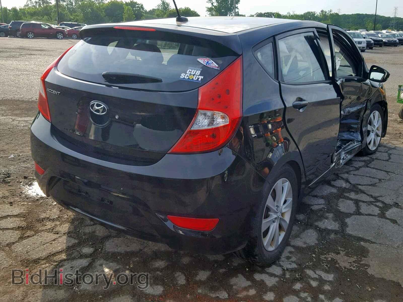 2013 HYUNDAI ACCENT - VIN: KMHCU5AE5DU092449 - Фото 4