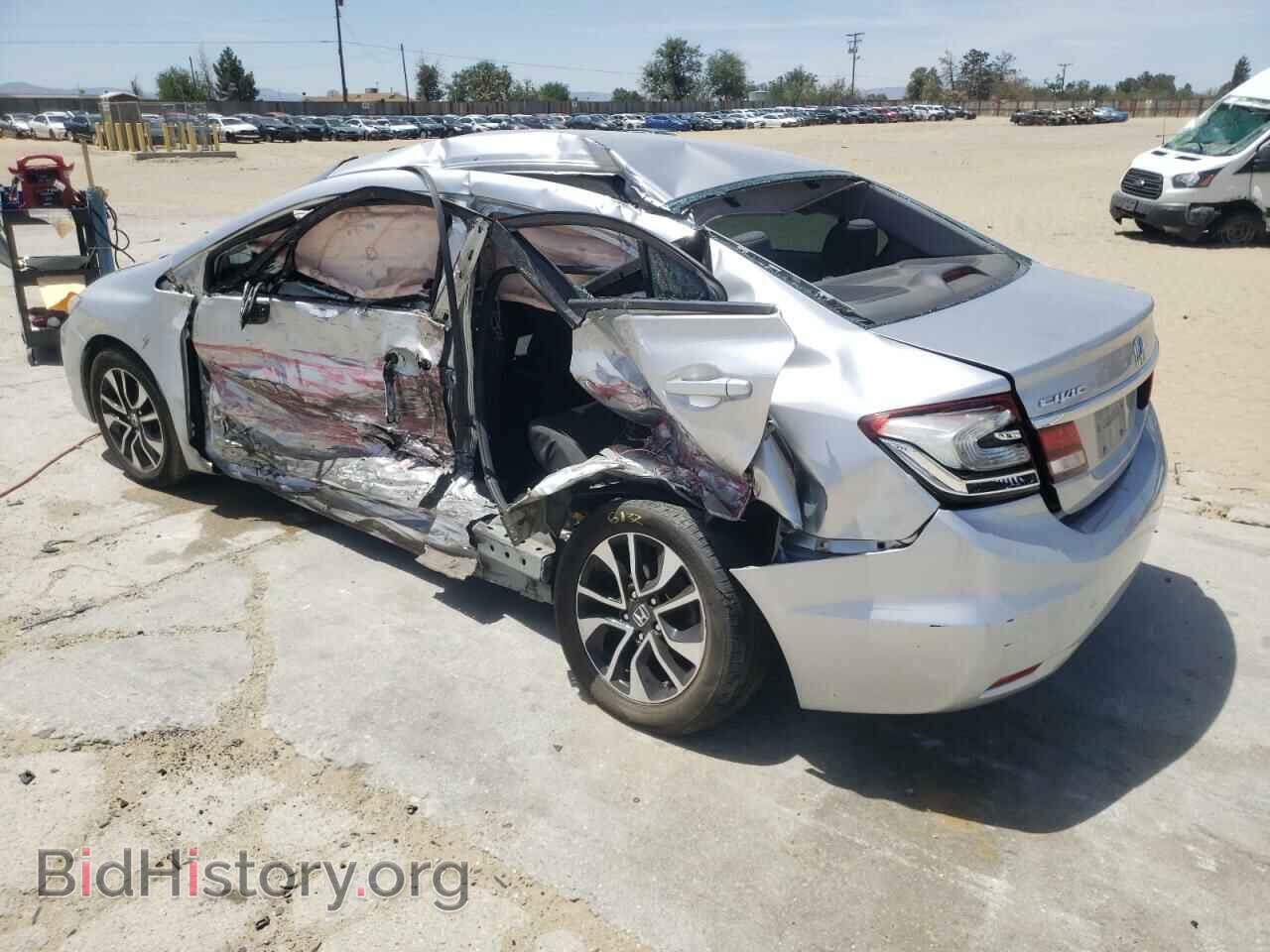 2014 HONDA CIVIC - VIN: 19XFB2F82EE274697 - Фото 3