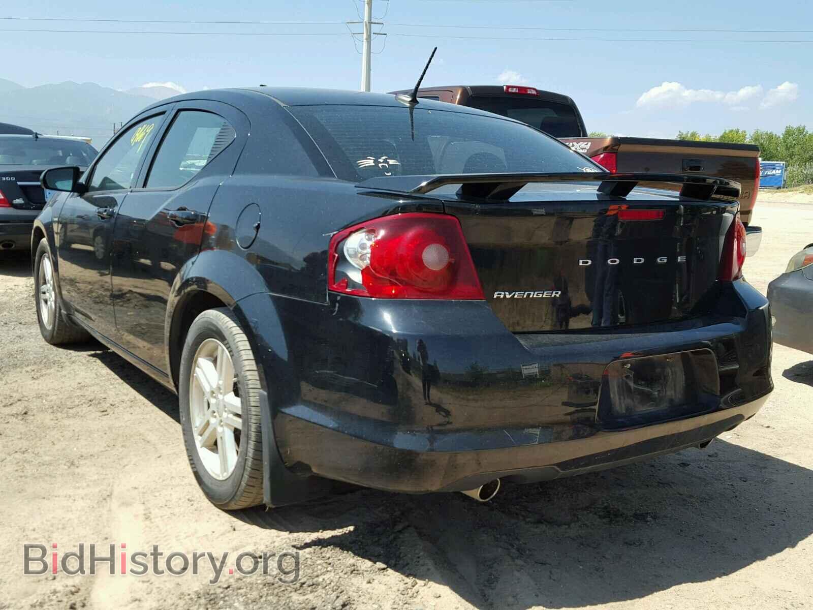 2014 DODGE AVENGER - VIN: 1C3CDZAG1EN201986 - Фото 3