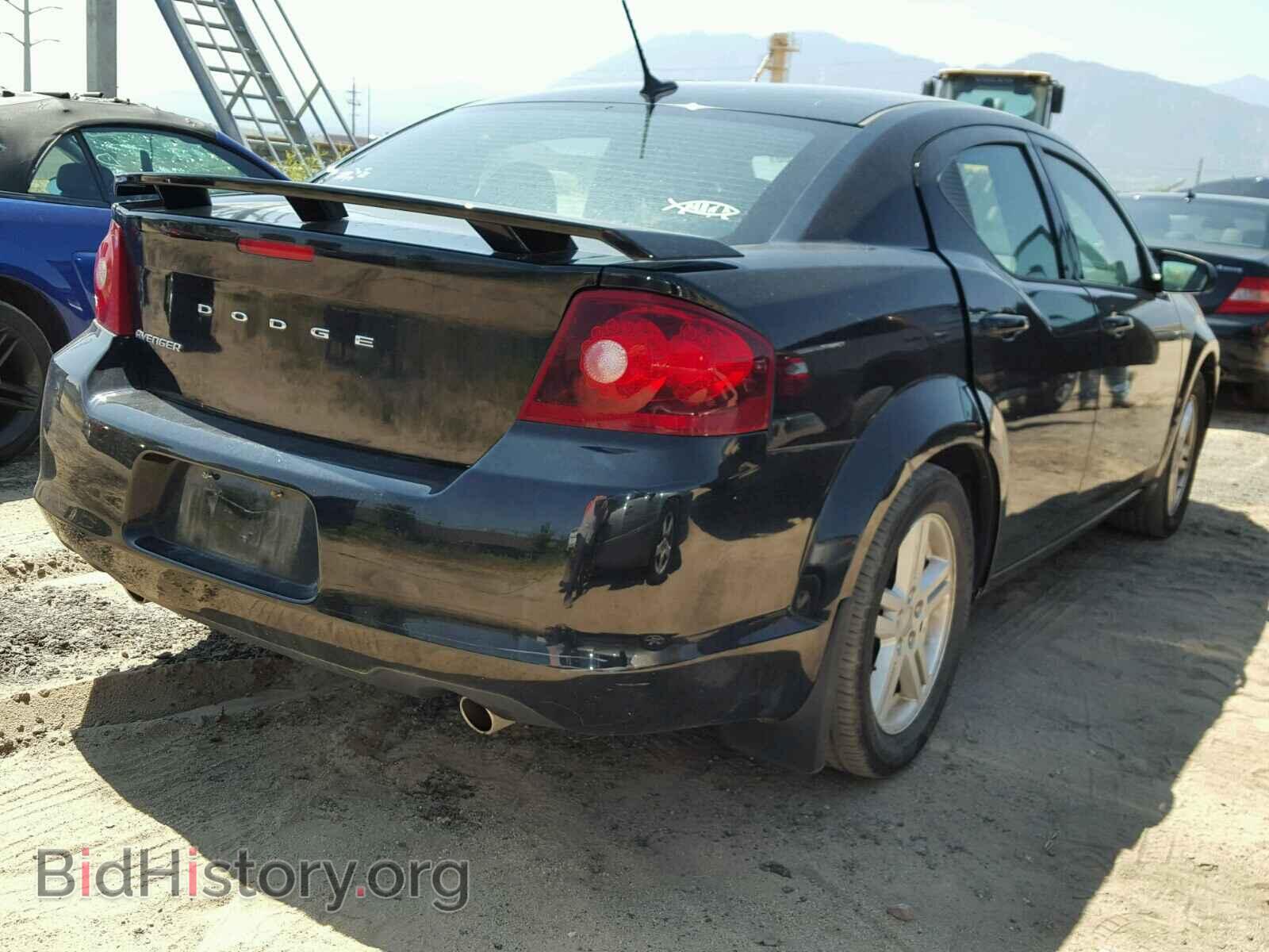 2014 DODGE AVENGER - VIN: 1C3CDZAG1EN201986 - Фото 4