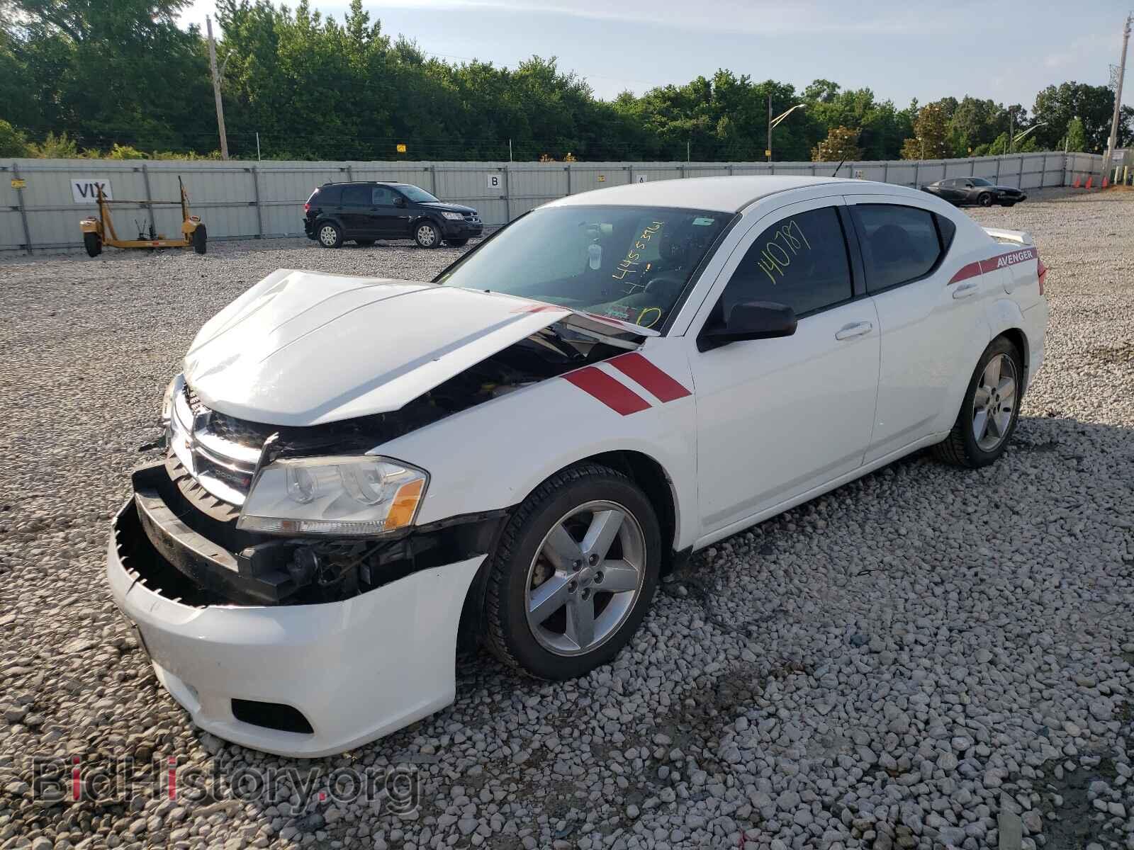 2013 DODGE AVENGER - VIN: 1C3CDZAB2DN589250 - Фото 2