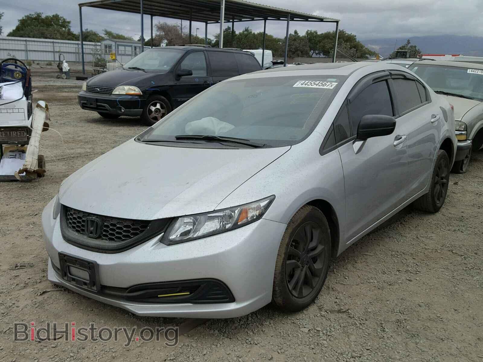 2014 HONDA CIVIC - VIN: 19XFB2F80EE274536 - Фото 2