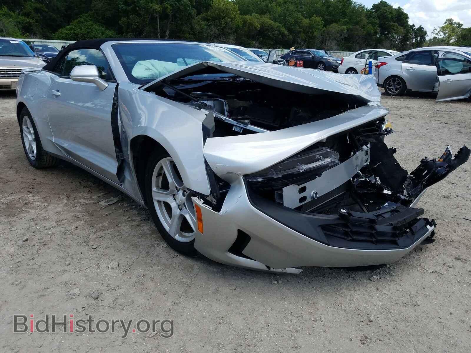 Photo 1G1FB3DXXK0122650 - CHEVROLET CAMARO 2019