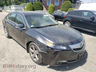 2012 Acura TL, серый — VIN 19UUA9F52CA012432, Copart