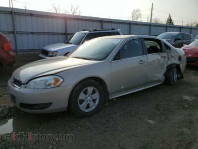 2010 Chevrolet IMPALA LT, beige — VIN 2G1WB5EK0A1156355, Copart