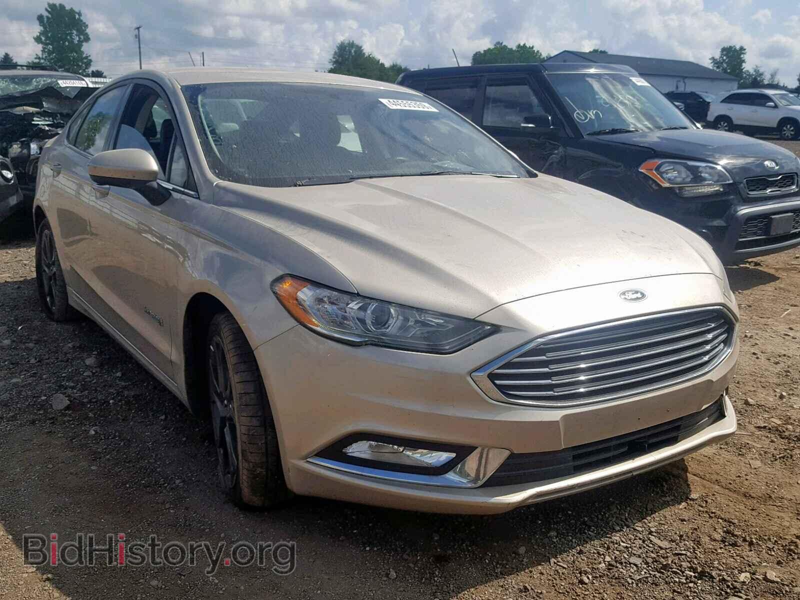 Фотография 3FA6P0LU7JR102701 - FORD FUSION SE 2018