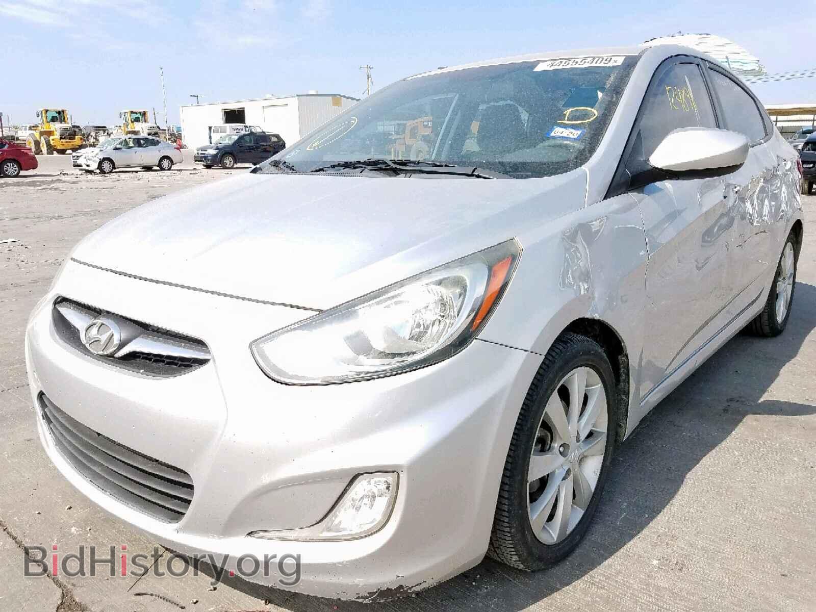 2012 HYUNDAI ACCENT - VIN: KMHCU4AE4CU126356 - Фото 2