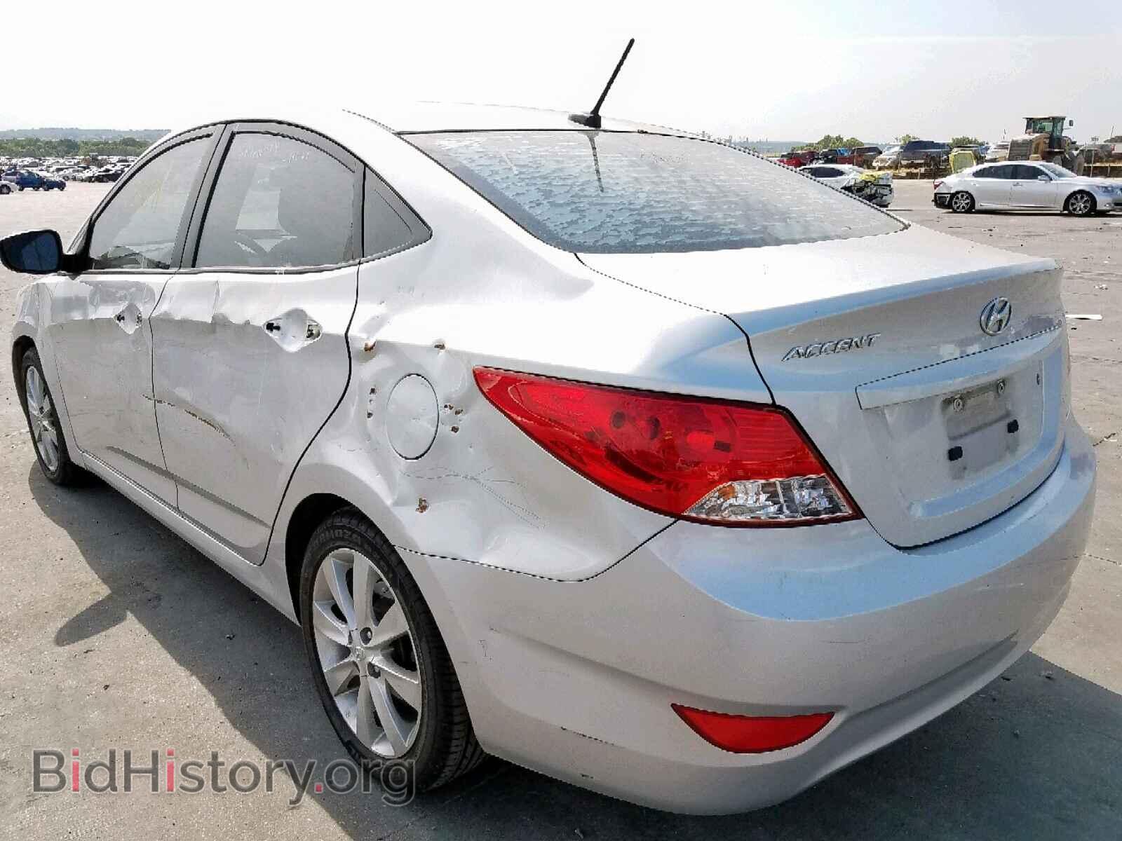 2012 HYUNDAI ACCENT - VIN: KMHCU4AE4CU126356 - Фото 3