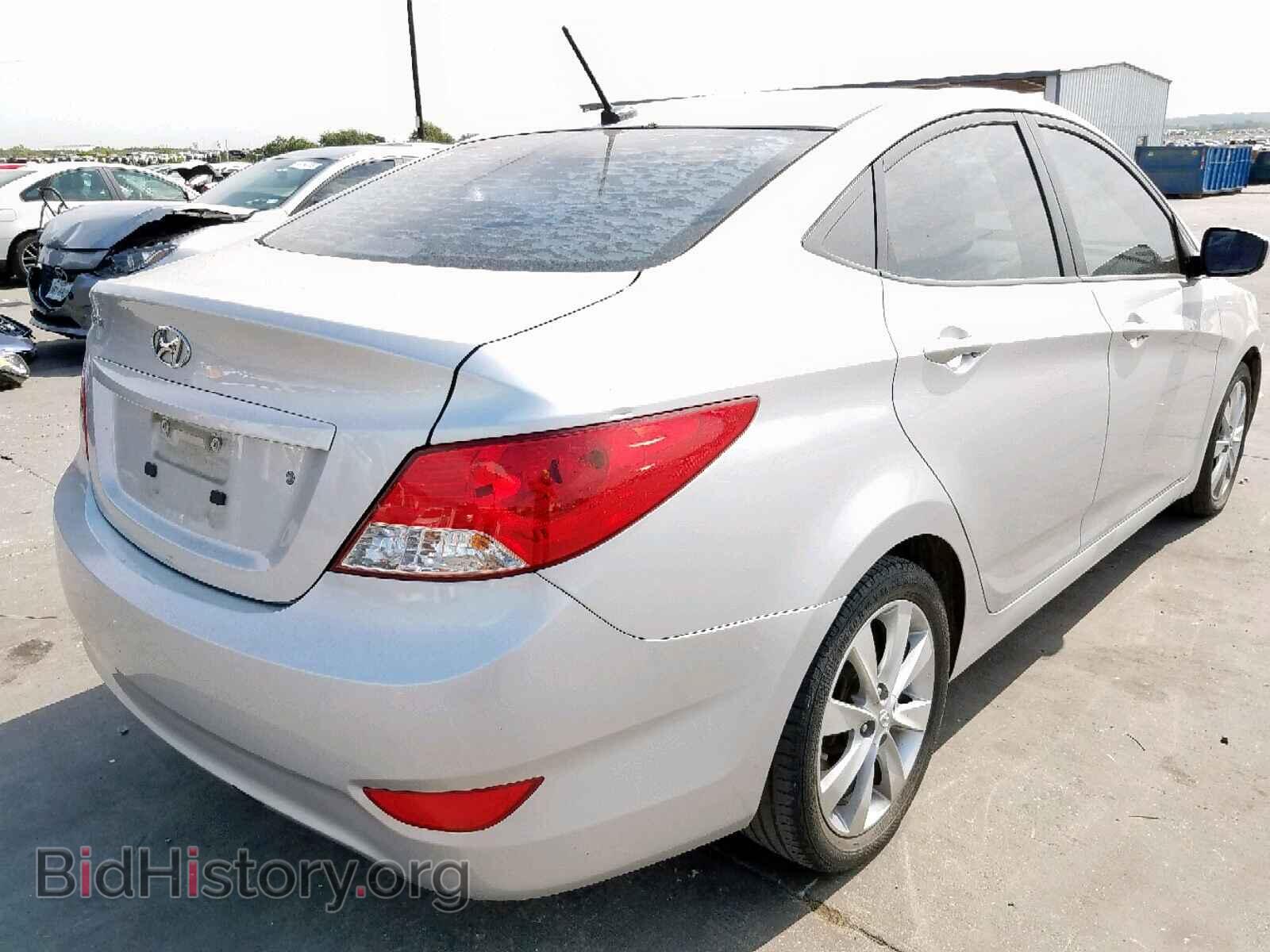 2012 HYUNDAI ACCENT - VIN: KMHCU4AE4CU126356 - Фото 4