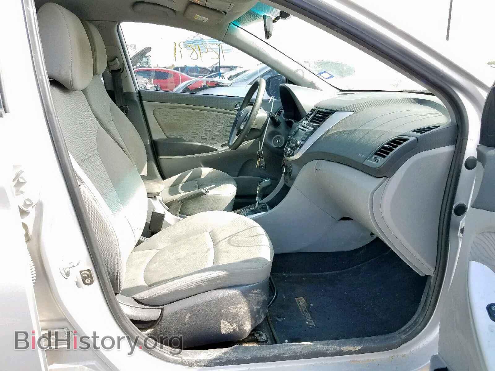 2012 HYUNDAI ACCENT - VIN: KMHCU4AE4CU126356 - Фото 5