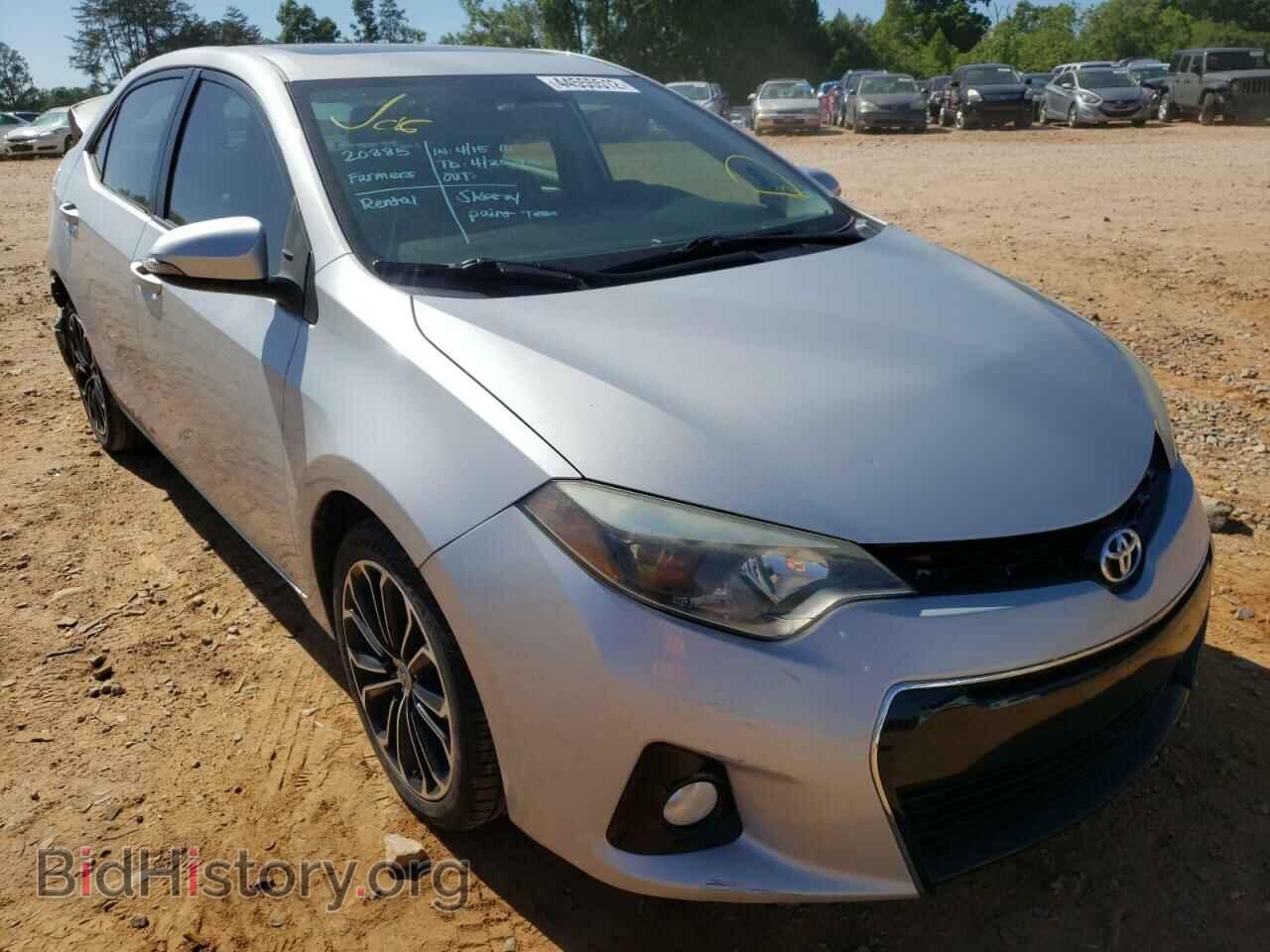 Photo 2T1BURHE1FC368333 - TOYOTA COROLLA 2015