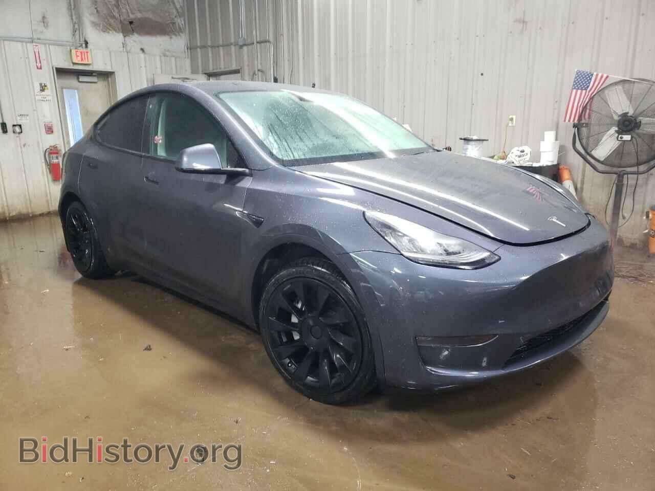 2020 TESLA MODEL Y - VIN: 5YJYGDEEXLF045611 - Фото 4