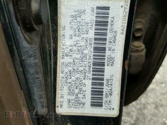 1997 TOYOTA COROLLA BA - VIN: 2T1BA02E9VC212035 - Фото 10
