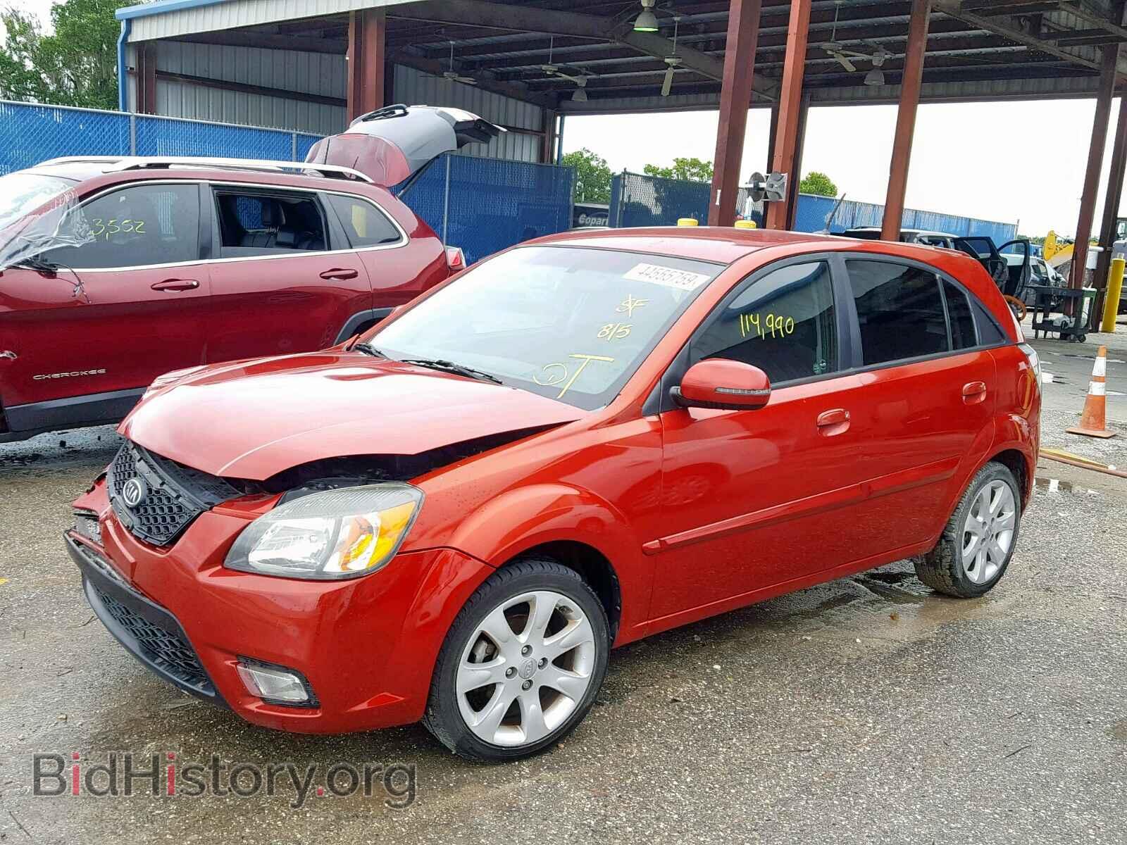 2011 KIA RIO BASE - VIN: KNADH5A30B6814467 - Фото 2