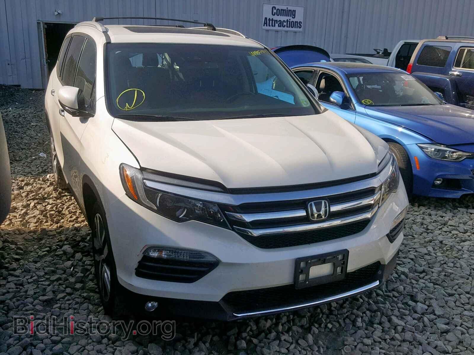 Фотография 5FNYF6H00GB120384 - HONDA PILOT ELIT 2016