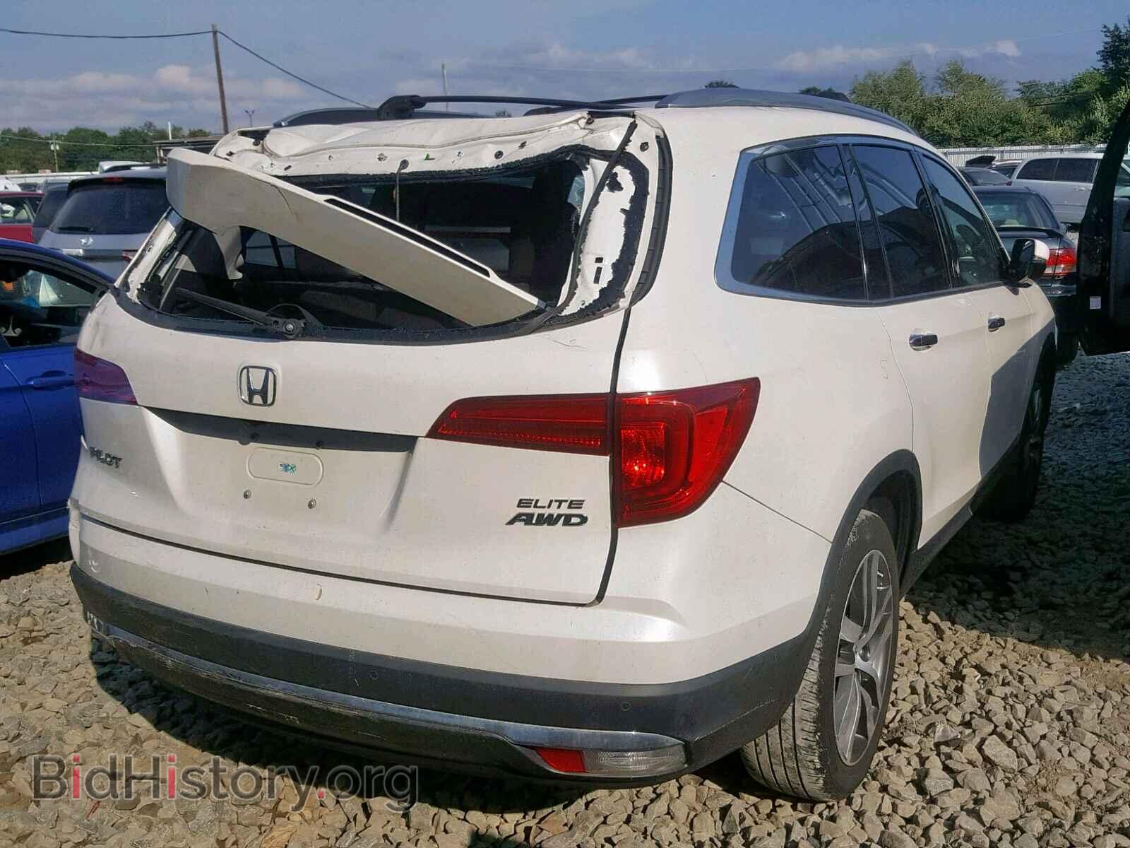 2016 HONDA PILOT ELIT - VIN: 5FNYF6H00GB120384 - Фото 4